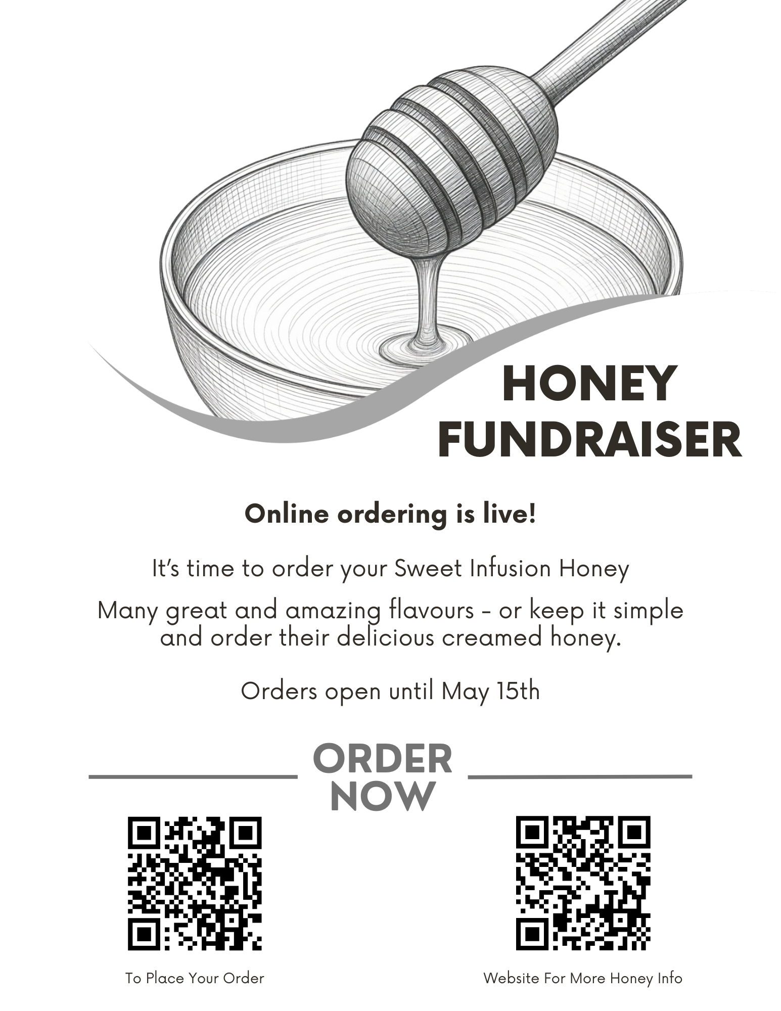 2026 Honey Fundraiser Image