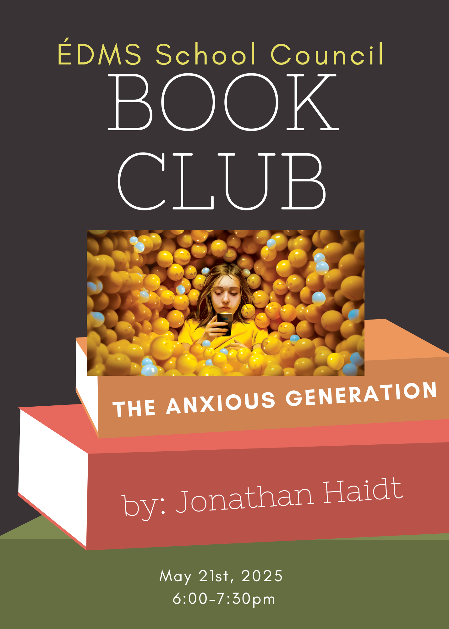 Stack of Books Flyer