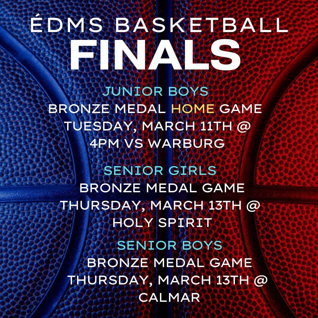 Red and blue basketball match Instagram Post