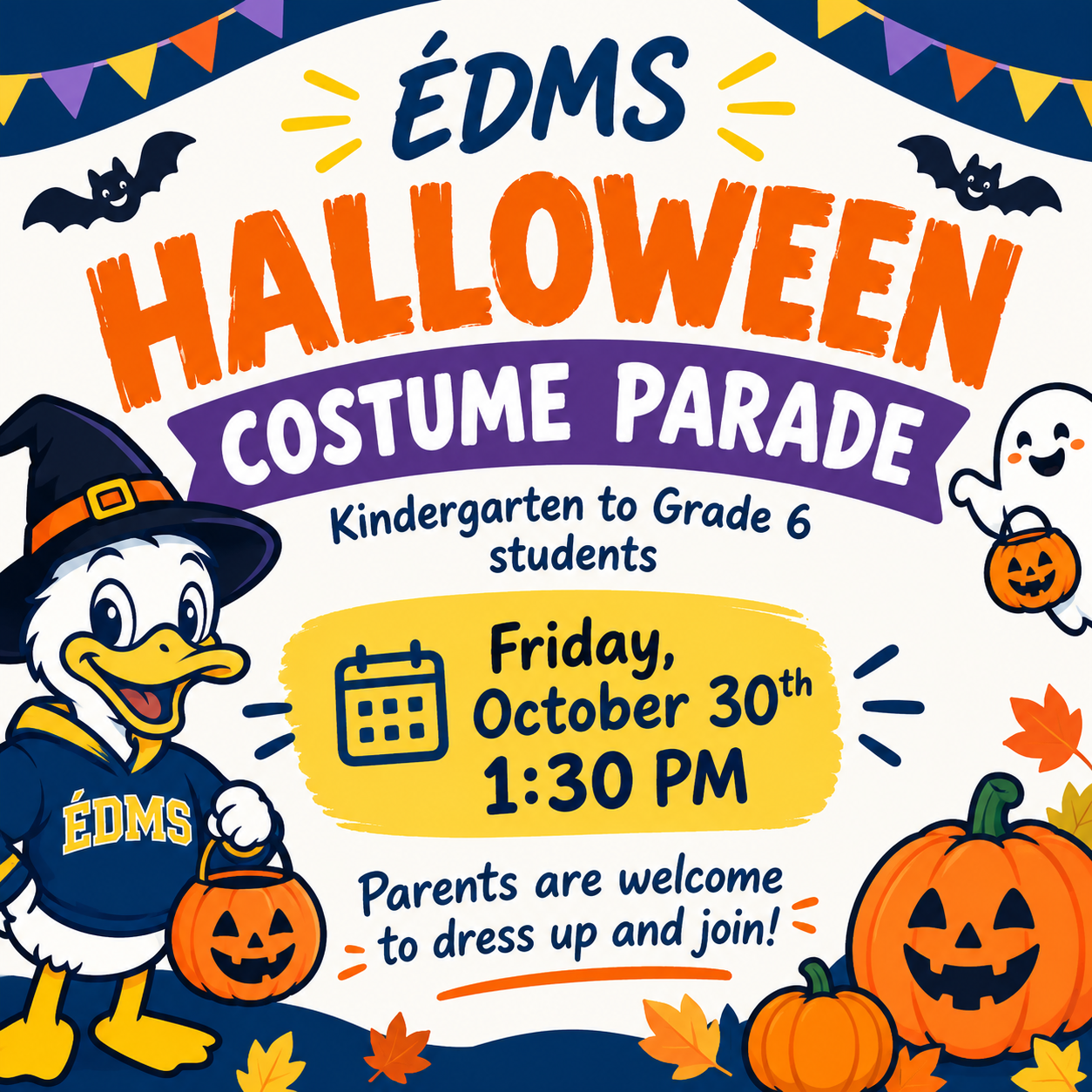 ÉDMS Halloween Costume Parade