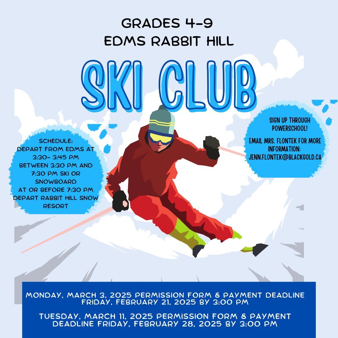 Gray Blue Promo Ski Trip Winter Event Instagram Post 2 