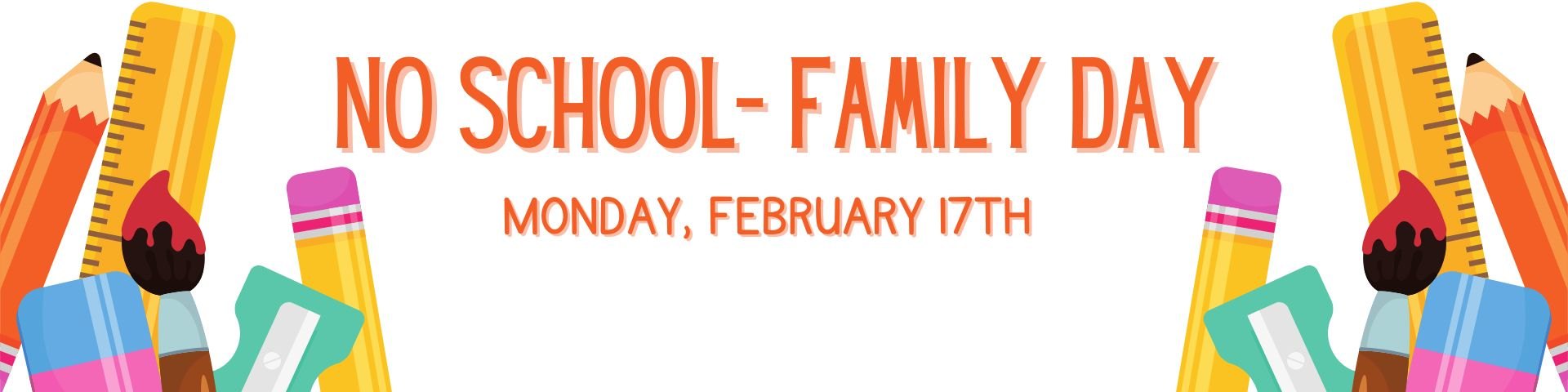 Education Google Classroom Header School Supplies